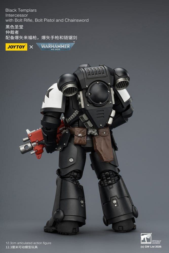 Warhammer 40,000 Action Figure Black Templars Intercessor 12 cm