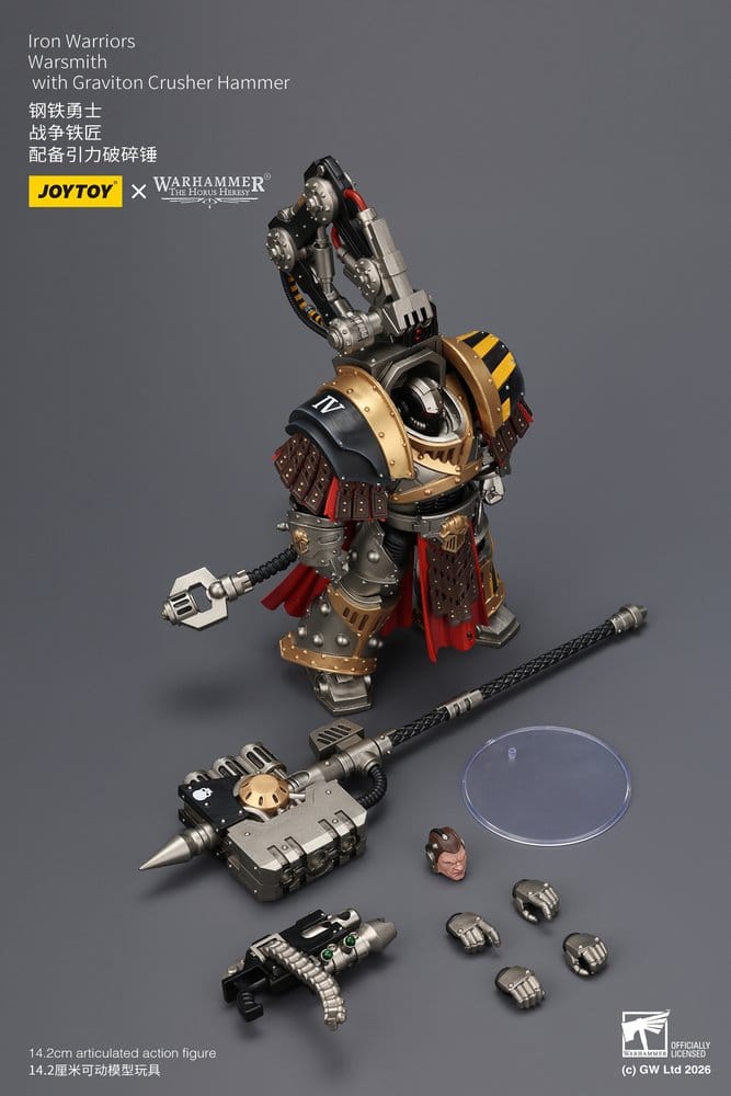 Warhammer The Horus Heresy Action Figure Iron Warriors Warsmith 14 cm