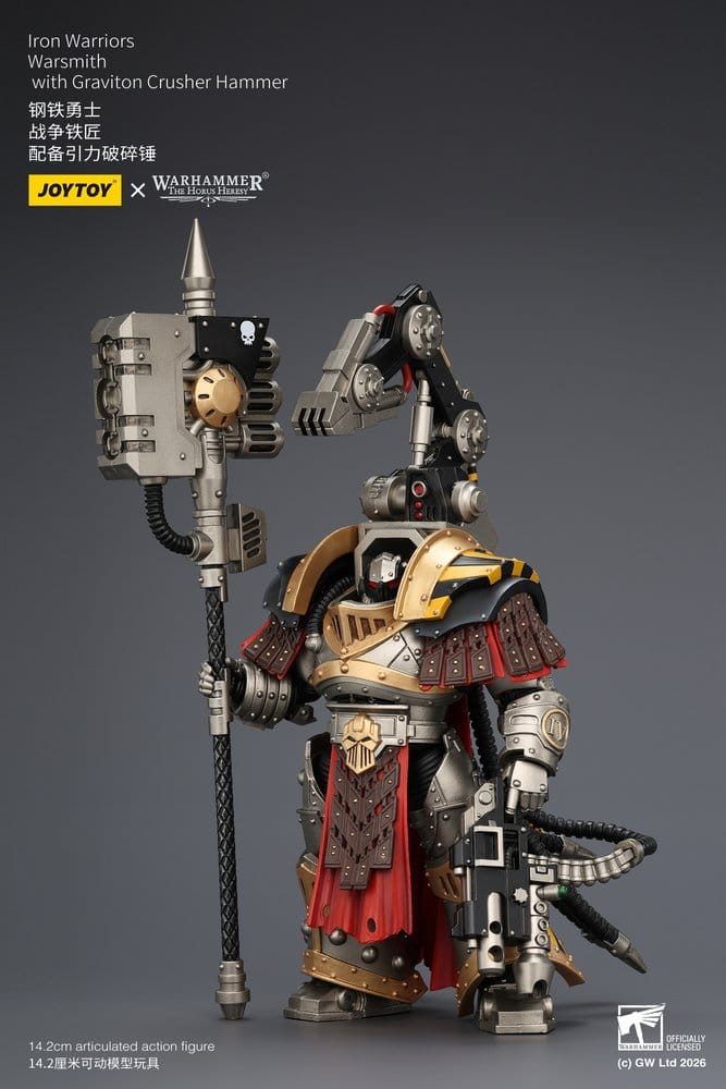 Warhammer The Horus Heresy Action Figure Iron Warriors Warsmith 14 cm