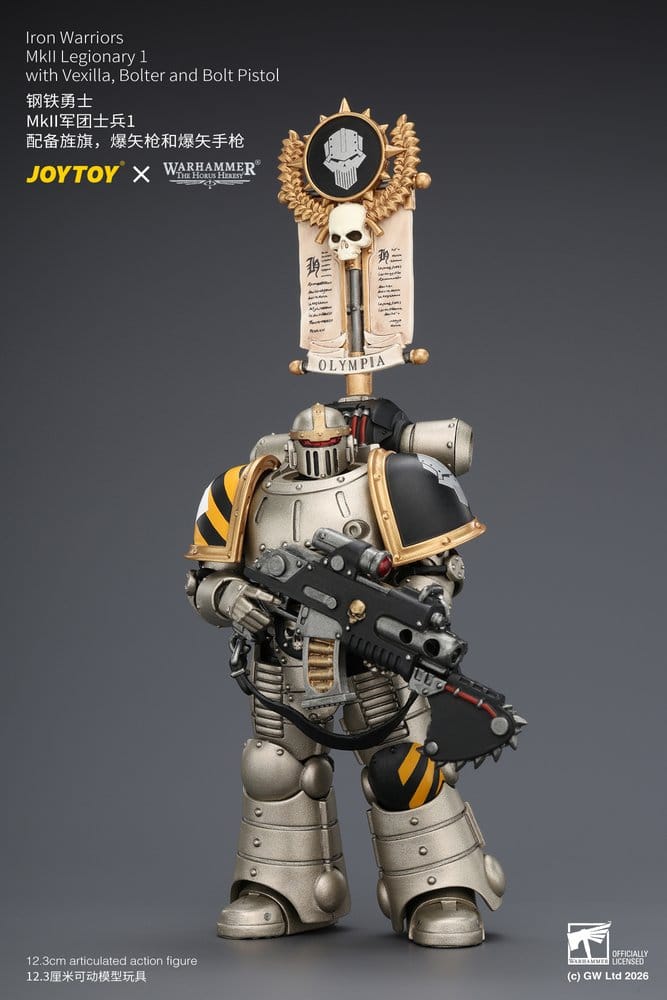 Warhammer The Horus Heresy Action Figure Iron Warriors MkII Legionary 1 12 cm