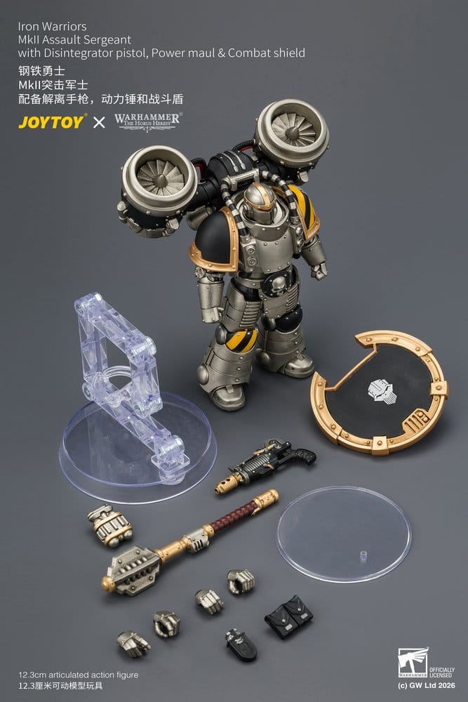 Warhammer The Horus Heresy Action Figure Iron Warriors MkII Assault Sergeant 12 cm