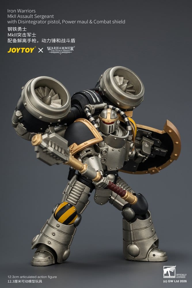 Warhammer The Horus Heresy Action Figure Iron Warriors MkII Assault Sergeant 12 cm