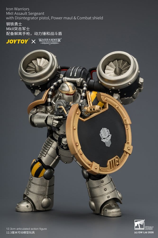 Warhammer The Horus Heresy Action Figure Iron Warriors MkII Assault Sergeant 12 cm