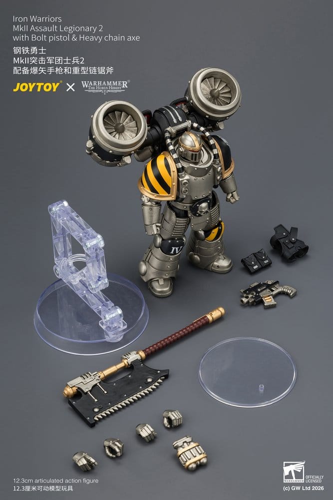 Warhammer The Horus Heresy Action Figure Iron Warriors MkII Assault Legionary 2 12 cm
