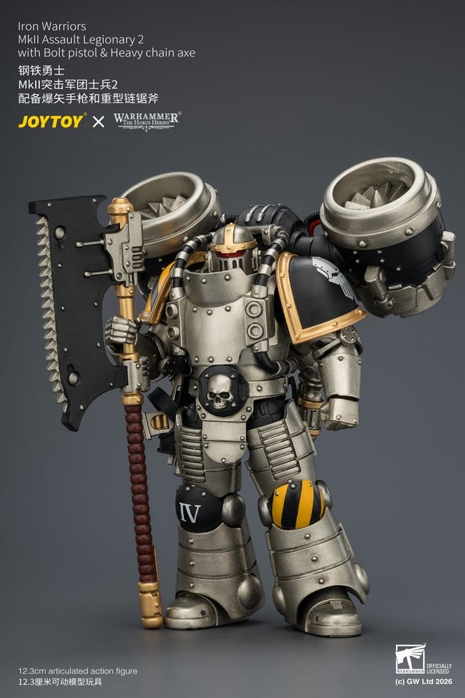 Warhammer The Horus Heresy Action Figure Iron Warriors MkII Assault Legionary 2 12 cm
