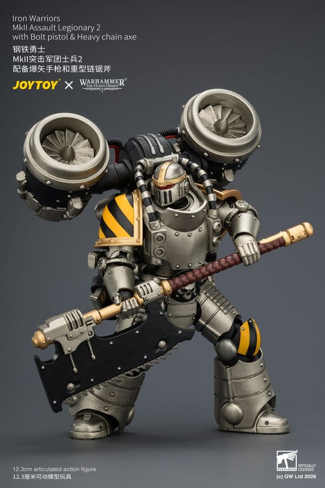 Warhammer The Horus Heresy Action Figure Iron Warriors MkII Assault Legionary 2 12 cm