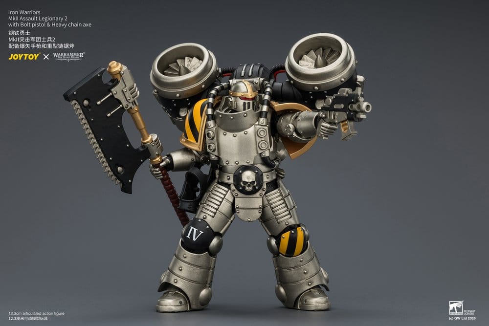Warhammer The Horus Heresy Action Figure Iron Warriors MkII Assault Legionary 2 12 cm