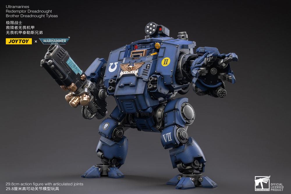 Warhammer 40k Action Figure 1/18 Ultramarines Redemptor Dreadnought Brother Dreadnought Tyleas 30 cm