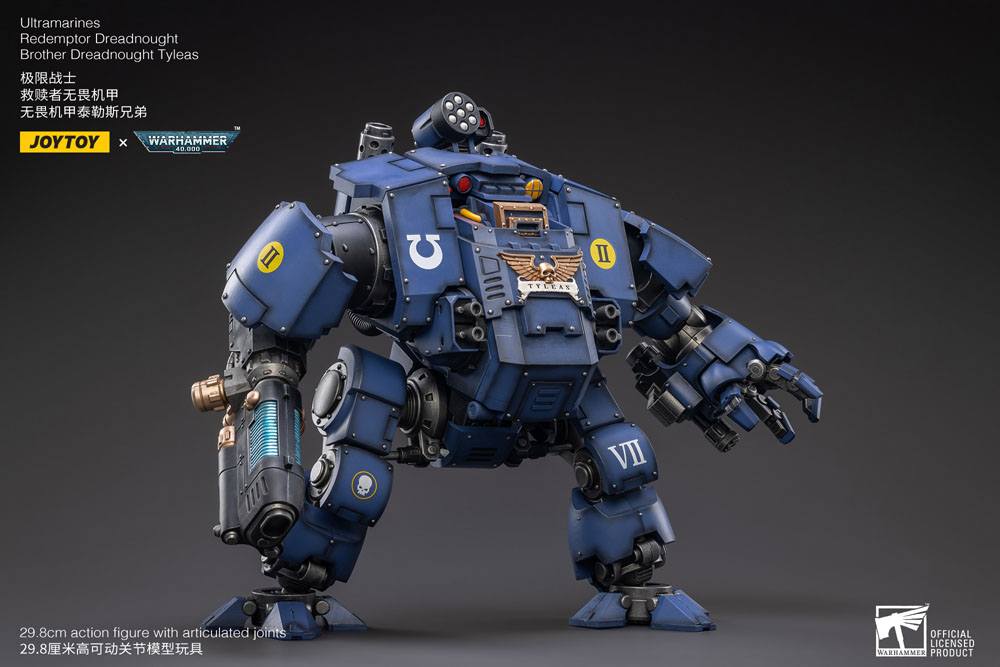 Warhammer 40k Action Figure 1/18 Ultramarines Redemptor Dreadnought Brother Dreadnought Tyleas 30 cm