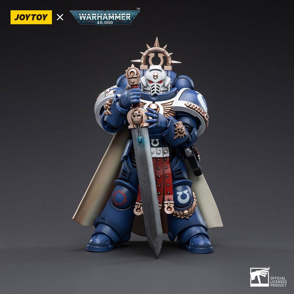 Warhammer 40k Action Figure 1/18 Ultramarines Primaris Captain 12 cm