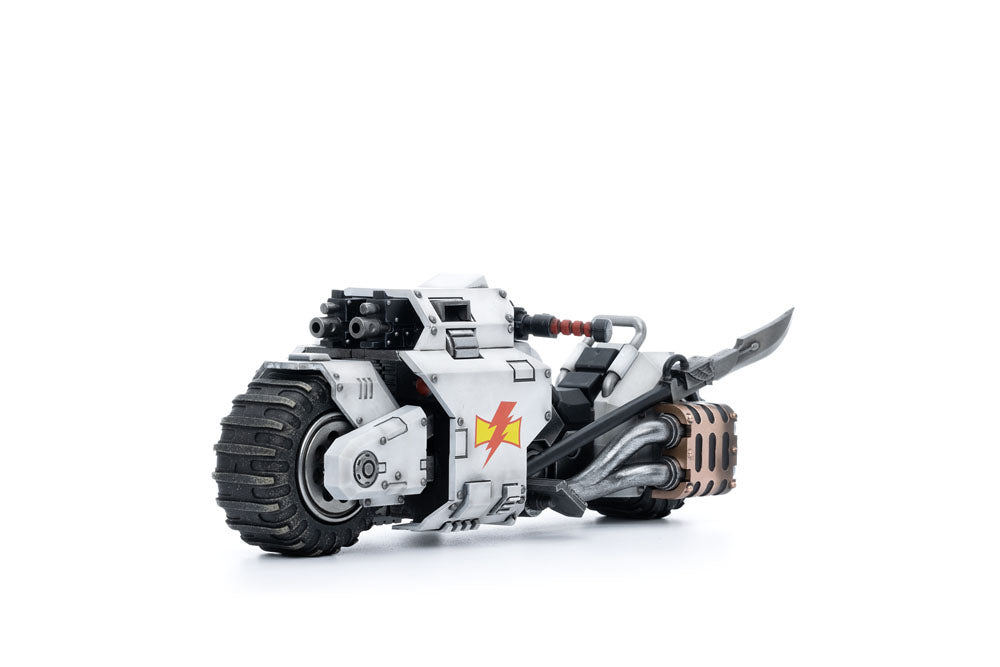 Warhammer 40k Vehicle 1/18 White Scars Raider-pattern Combat Bike 22 cm