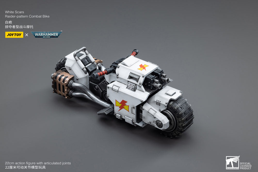 Warhammer 40k Vehicle 1/18 White Scars Raider-pattern Combat Bike 22 cm