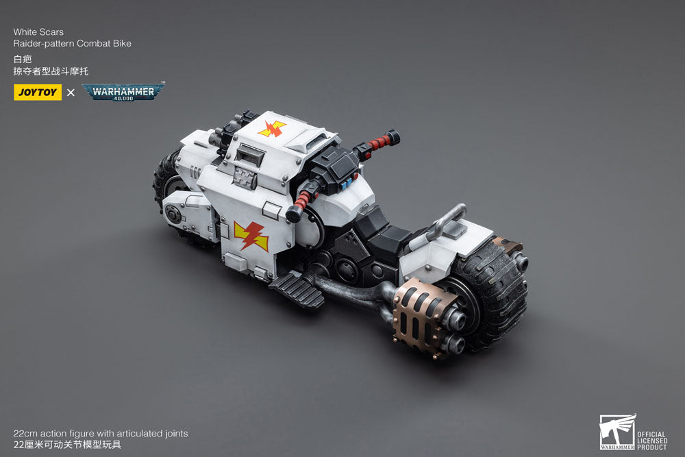 Warhammer 40k Vehicle 1/18 White Scars Raider-pattern Combat Bike 22 cm