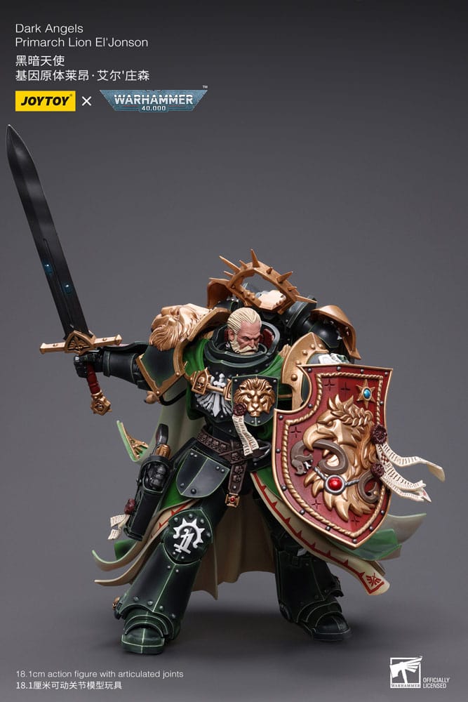 Warhammer 40k Action Figure 1/18 Dark Angels Primarch Lion El' Jonson 18 cm