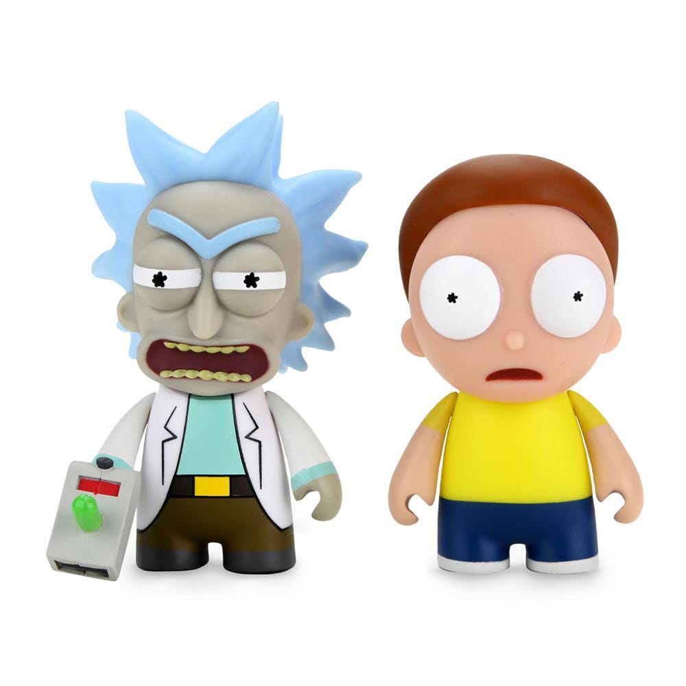 Rick and Morty: Raygun Rick and Morty Vinyl Mini Figure 2-Pack