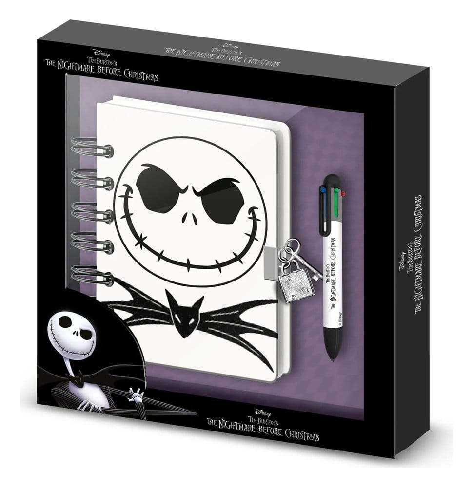 Nightmare before Christmas Notebook with Pen Gift Set Jack