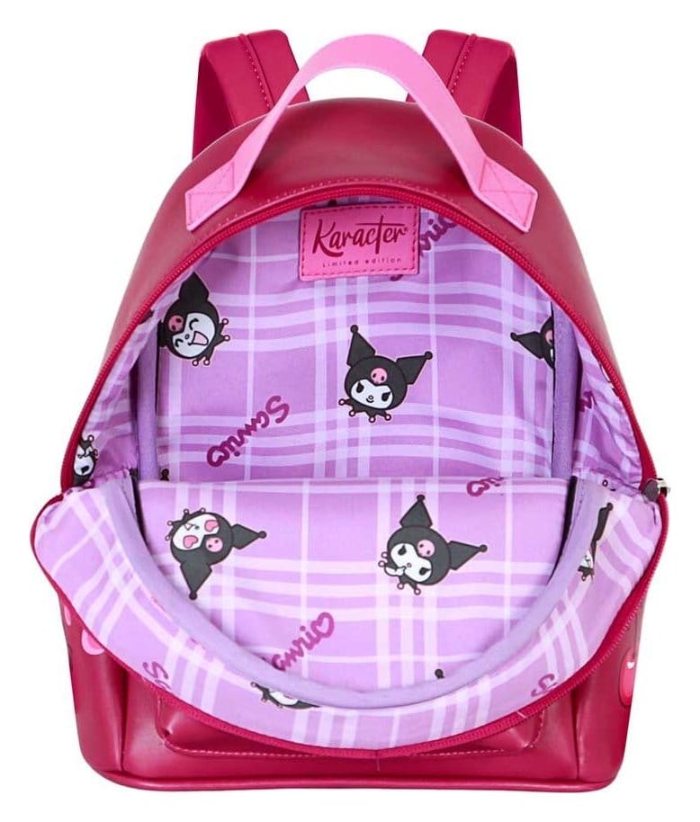 Sanrio Small Heady Backpack Kuromi Cherry