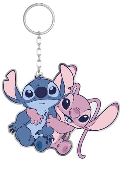 Lilo & Stitch Keychain Stitch & Angel