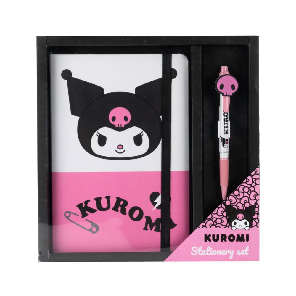 Sanrio Notebook with Pen Gift Set Kuromi