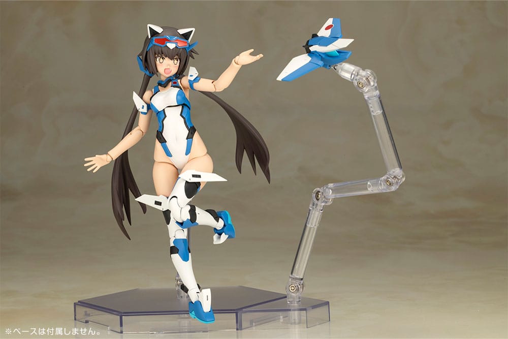 Frame Arms Girl Plastic Model Kit Stylet Swimsuit Blue Impulse Color Ver. 16 cm
