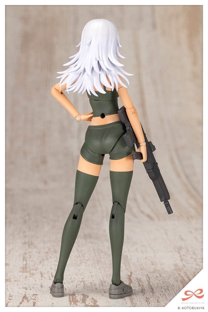 Sousai Shojo Teien Plastic Model Kit 1/10 Training Wolf 16 cm