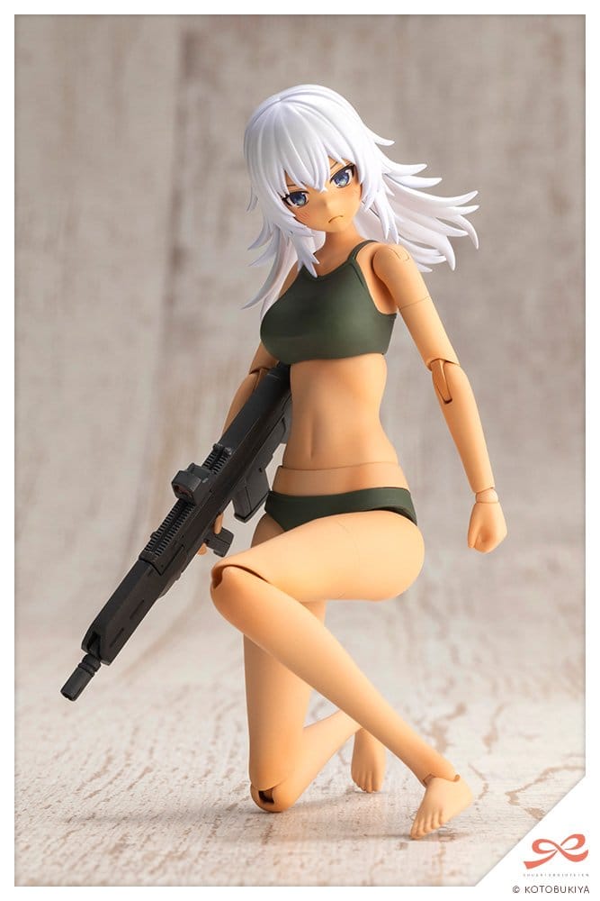 Sousai Shojo Teien Plastic Model Kit 1/10 Training Wolf 16 cm