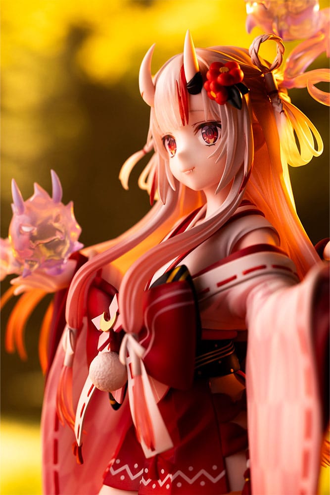Hololive Production PVC Statue 1/7 Nakiri Ayame Shrine Maiden Fortune Outfit Ver. 26 cm