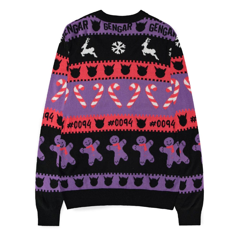 Pokémon Sweater Gengar (Christmas Jumper) Size M