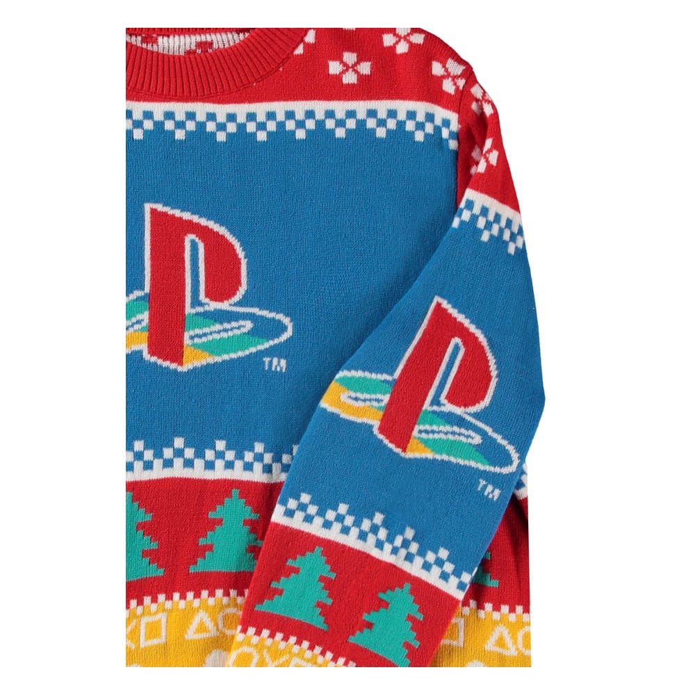 PlayStation Sweater Logo (Christmas Jumper) Size S