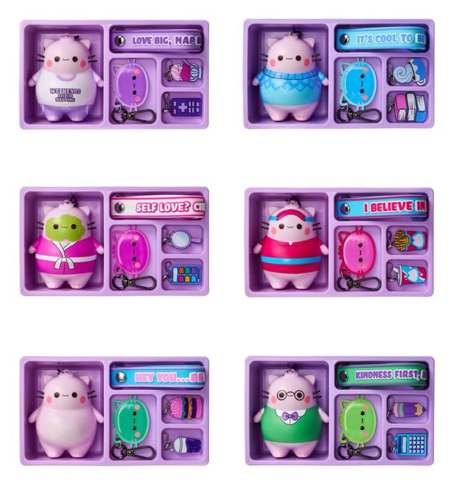 Pembe Keyrings Blind Box Bento Box Display 8 cm (8)