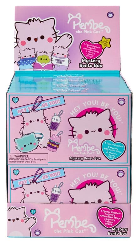 Pembe Keyrings Blind Box Bento Box Display 8 cm (8)