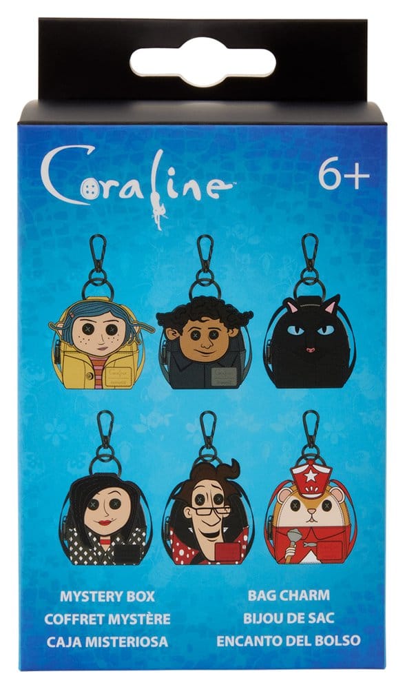 Coraline by Loungefly Bag Charm Mystery Box Display (15)