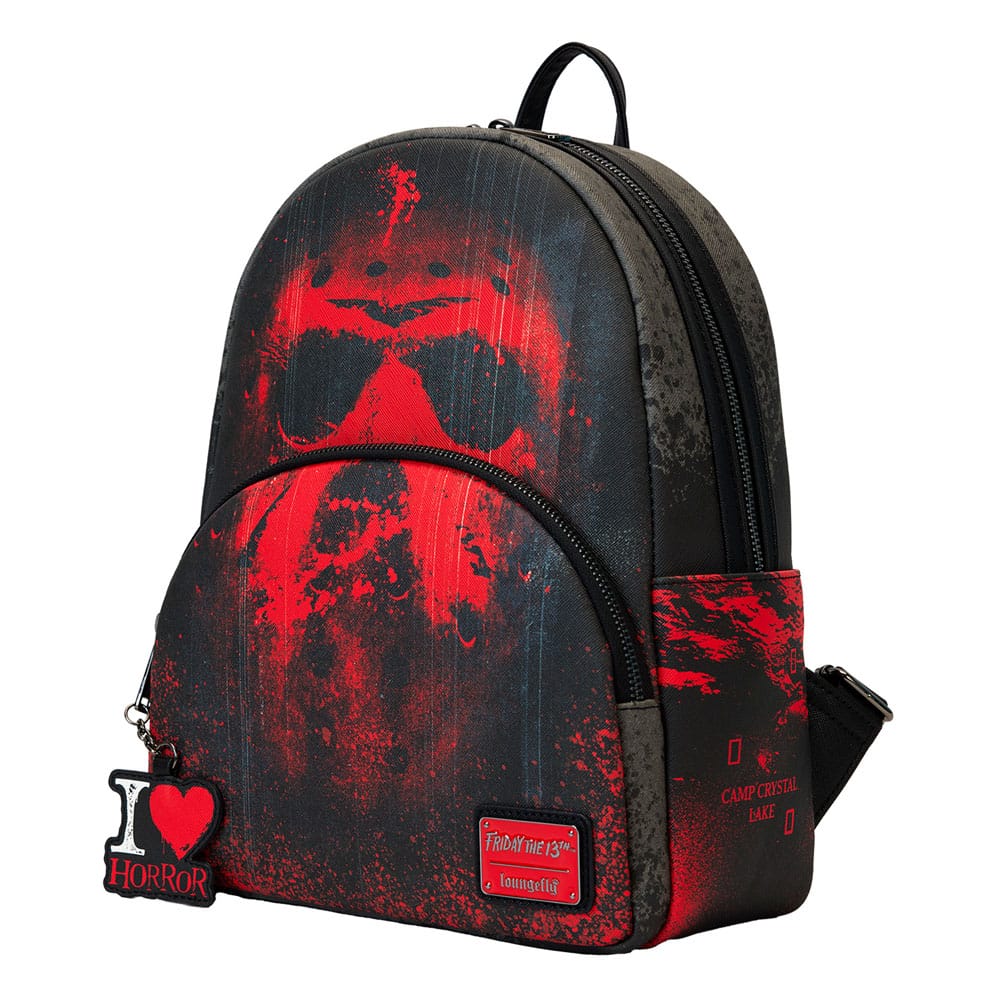 Friday the 13th by Loungefly Mini Backpack I Heart Horror