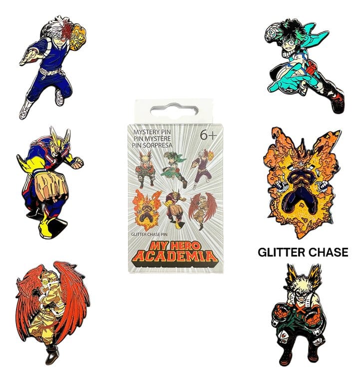 My Hero Academia by Loungefly Enamel Pins Blind Box Multi Char Assortment (12)
