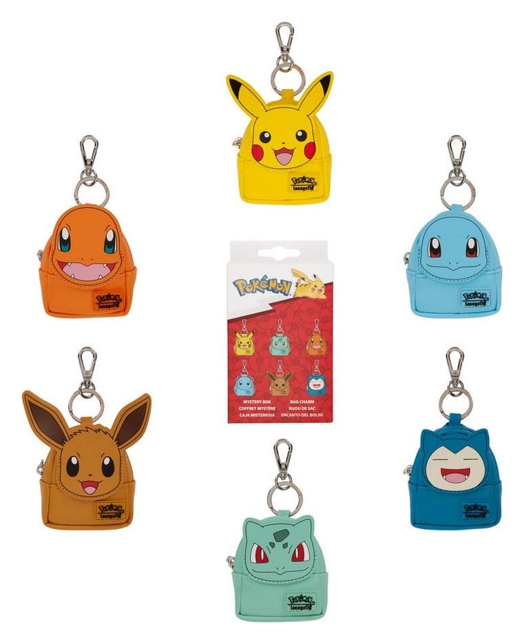 Pokémon by Loungefly Bag Charm Mystery Box Display (12)
