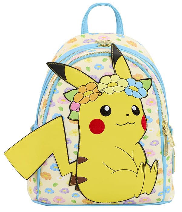 Pokemon by Loungefly Mini Backpack Sleeping Pikachu Floral Crown