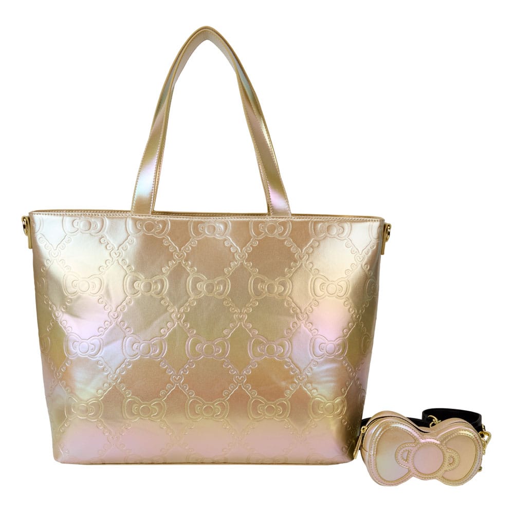 Hello Kitty by Loungefly Tote Bag 50th Anniversary Gold