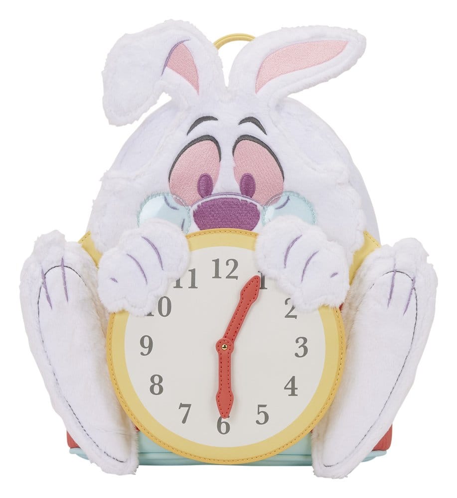 Disney by Loungefly Mini Backpack Alice in Wonderland White Rabbit