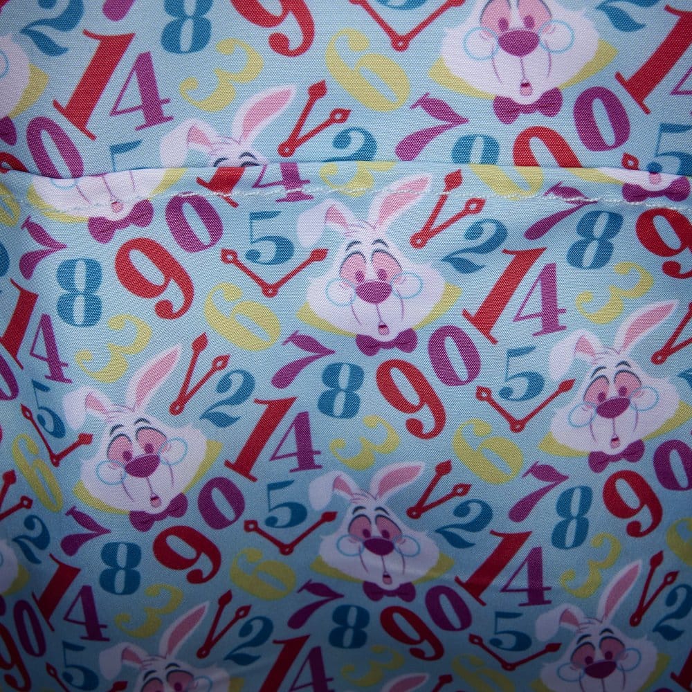 Disney by Loungefly Mini Backpack Alice in Wonderland White Rabbit