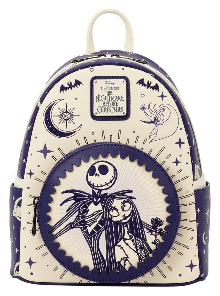 Nightmare before Christmas by Loungefly Mini Backpack Jack Skellington & Sally Night Sky