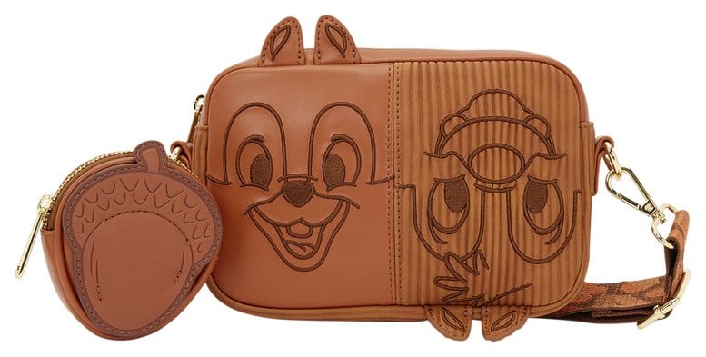Chip 'n Dale: Rescue Rangers by Loungefly Sling Bag with Coin Purse Corduroy