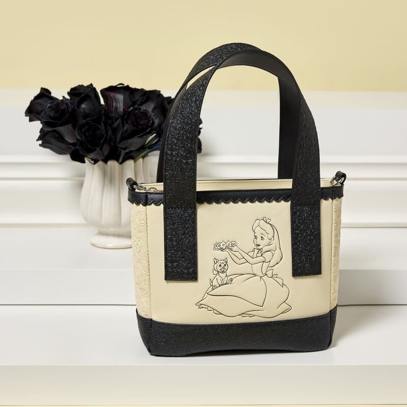 Alice in Wonderland Mini Tote Crossbody Bag