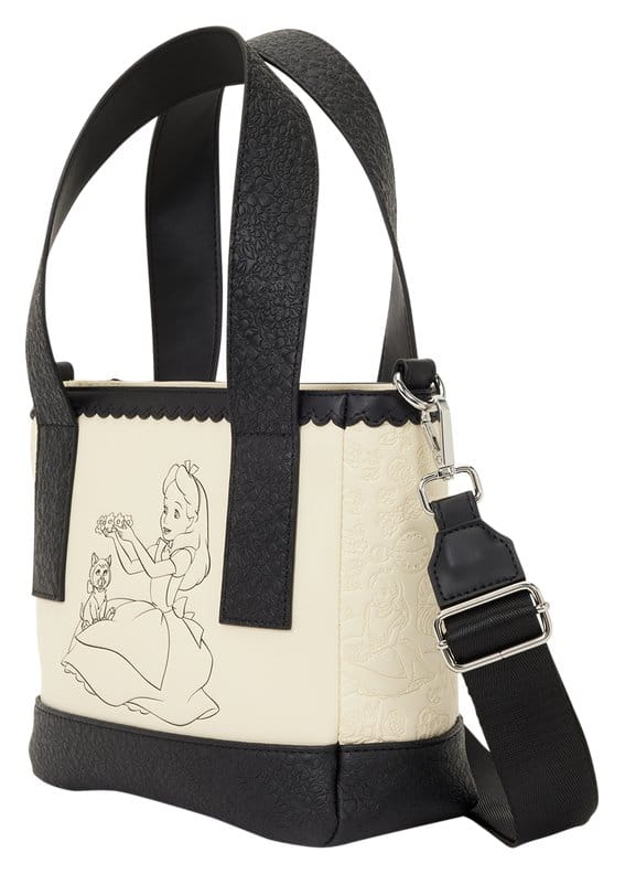 Alice in Wonderland Mini Tote Crossbody Bag