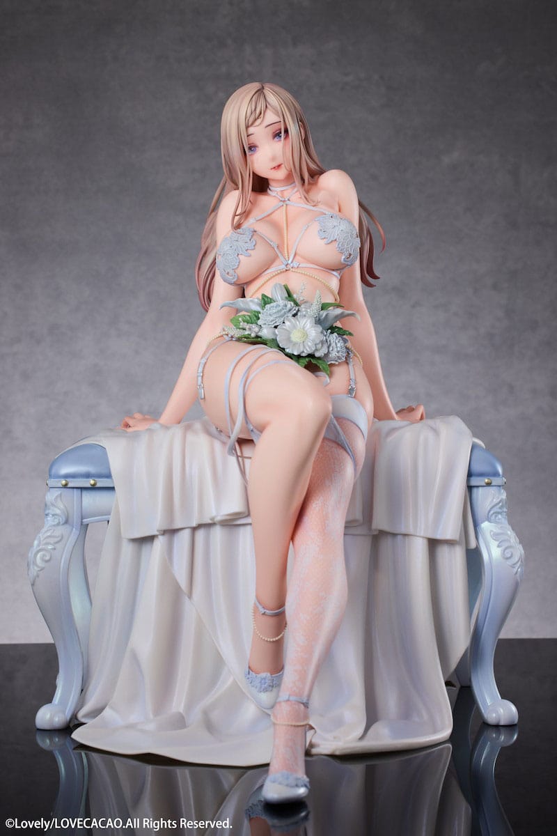 Original IllustrationPVC Statue 1/4 Marry me Illustrated by LOVECACAO Bonus Inclusive Limited Edition 31 cm