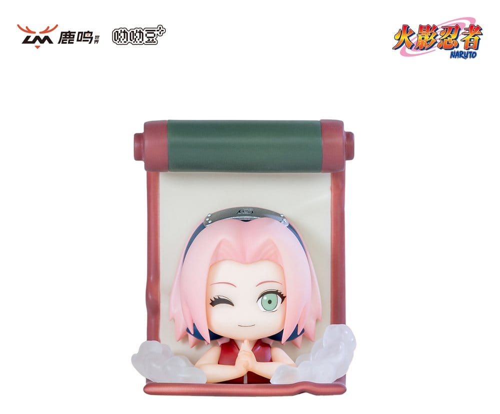 Naruto 3D Magnet Secret Ninja Scroll Series Blind Box Display (12)