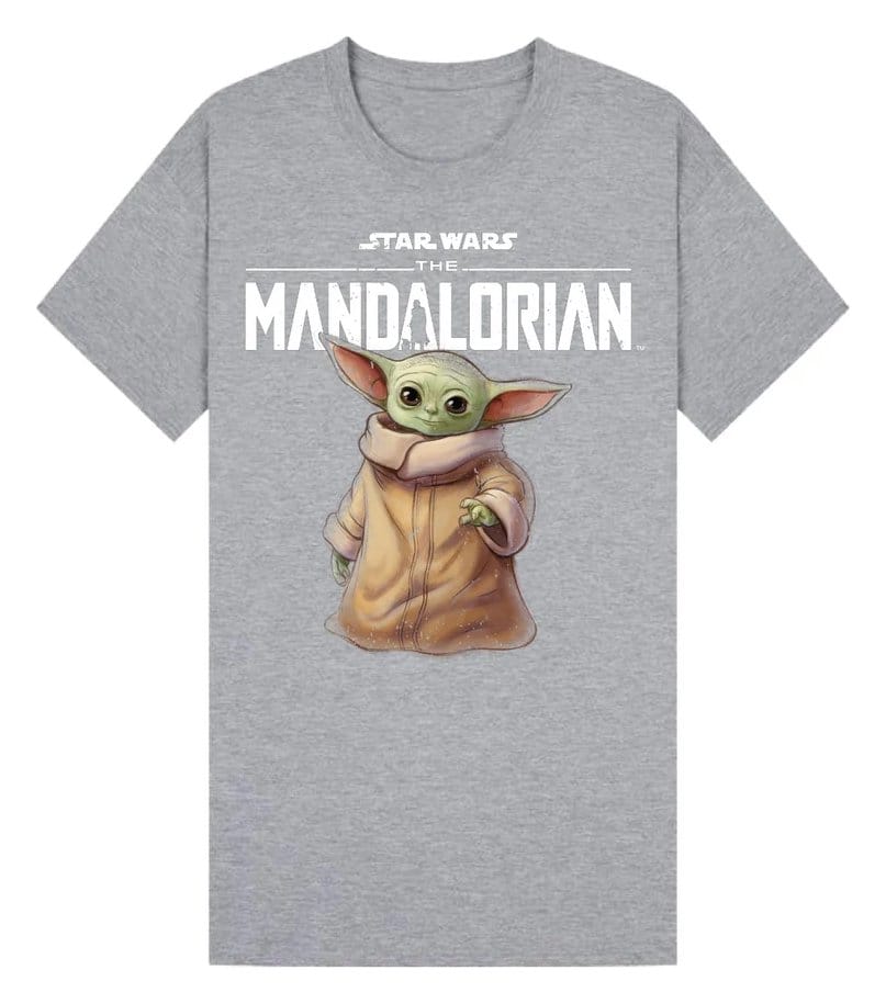 Star Wars The Mandalorian T-Shirt Grogu Pose Size S