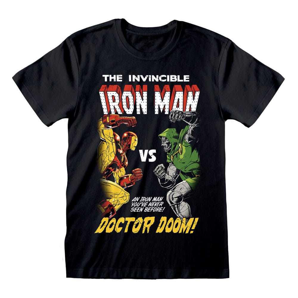 Marvel  T-Shirt Iron Man vs Doom Size M