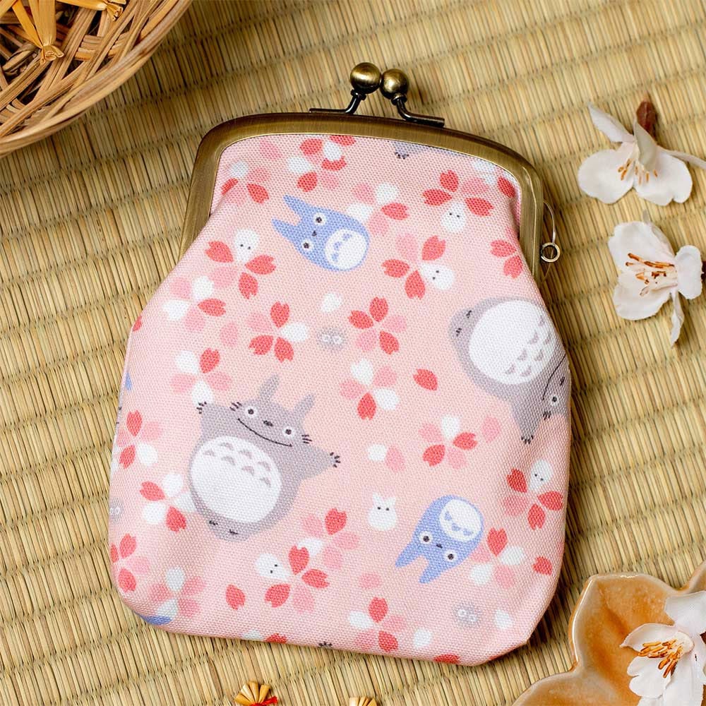 My Neighbor Totoro Coin Purse Totoro Cherry Blossoms