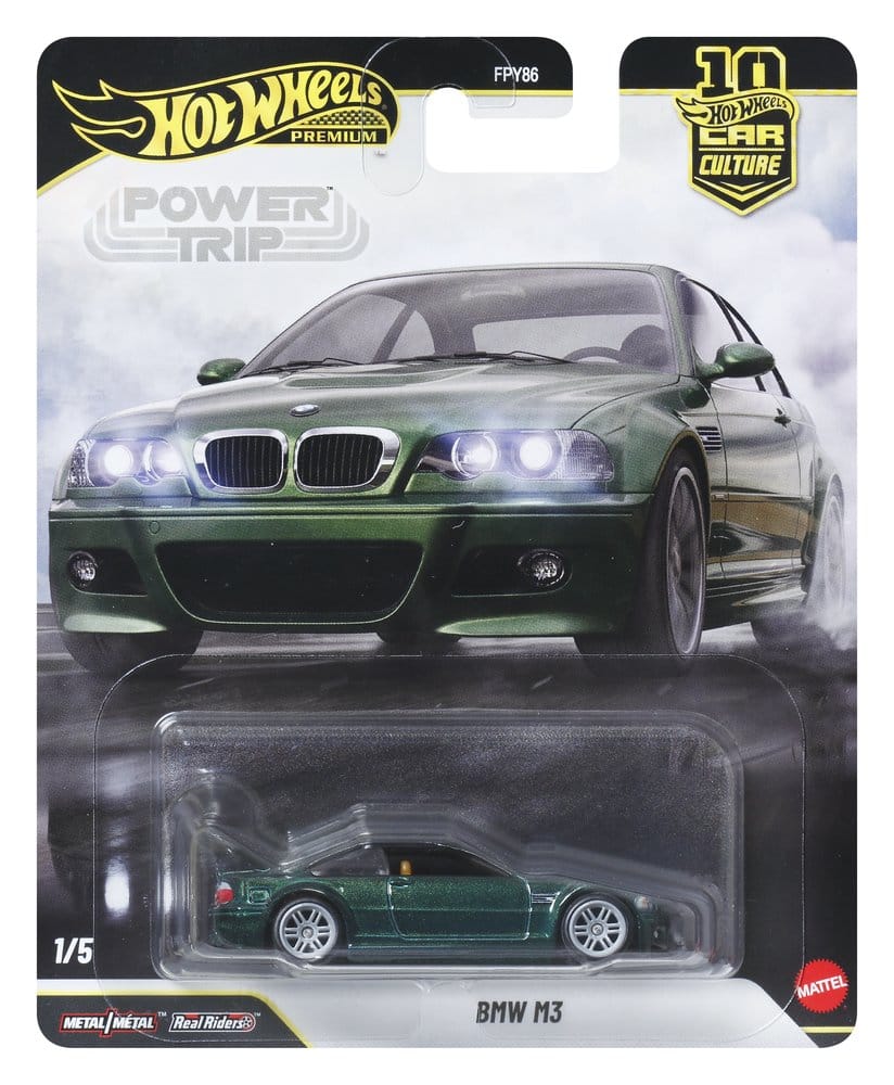 Hot Wheels Premium Die-Cast Vehicles 1/64 Car Culture 976R Assortment (10)