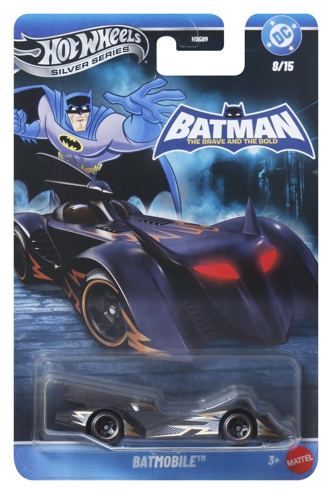 Batman Hot Wheels Silver Series Die-Cast Vehicles 1/64 979T Assortment (24)